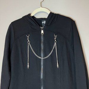 Hot Topic | Jackets u0026 Coats | Disney Kingdom Hearts Iii Organization Xiii  Black Hooded Coat Cosplay Costume | Poshmark